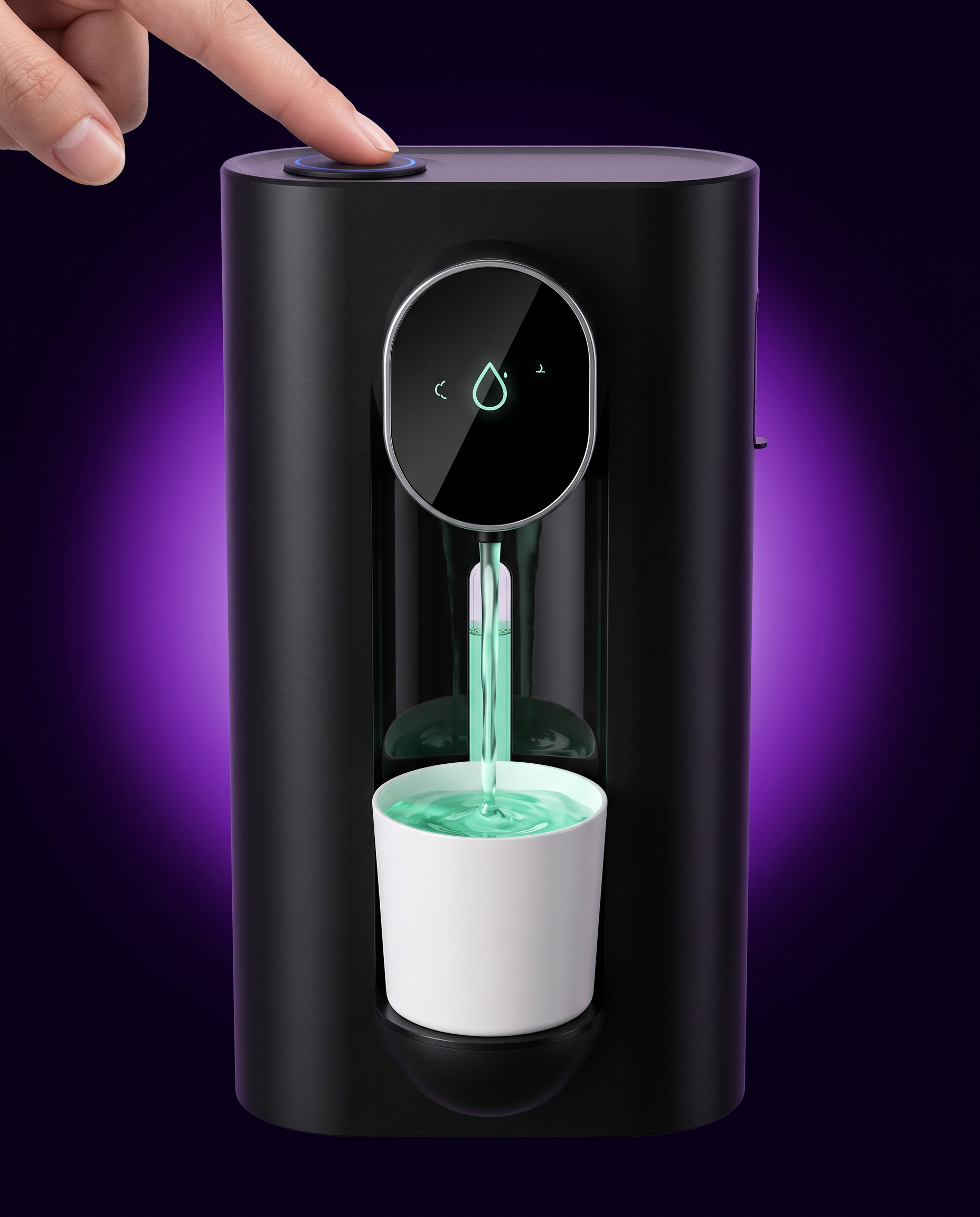 The Daily Swish Automatic Mouthwash Dispenser